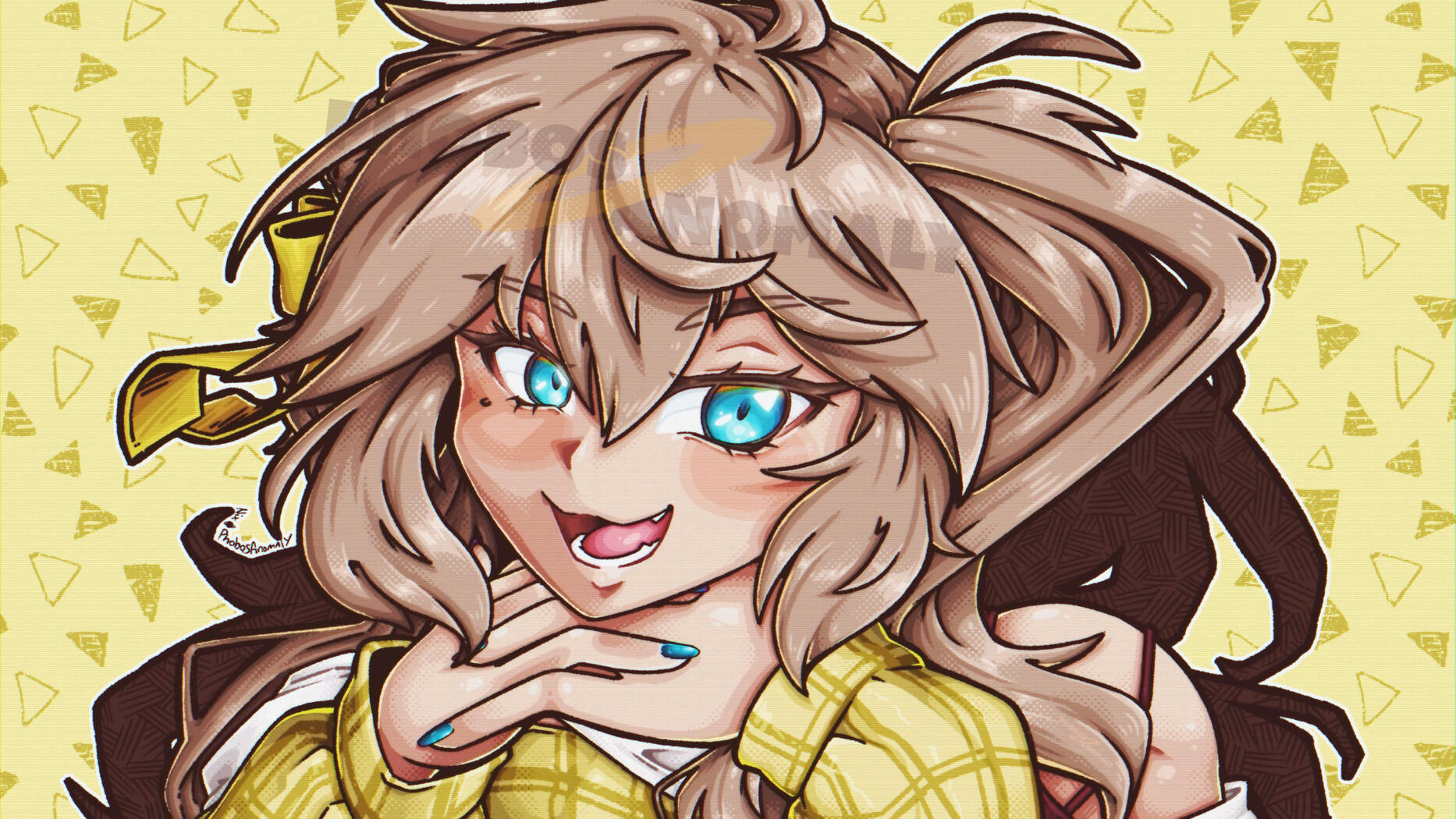 (Personal Work) Rendered Illustration of VOCALOID6 Kasukabe Tsumugi