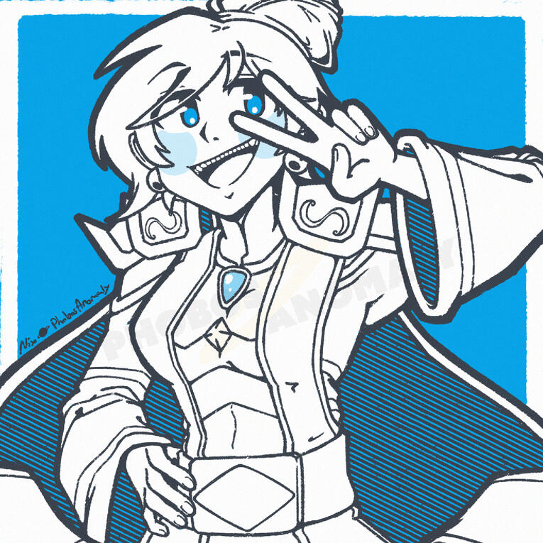 (Commission Work) Icon for Maofever of their character Yonagiri