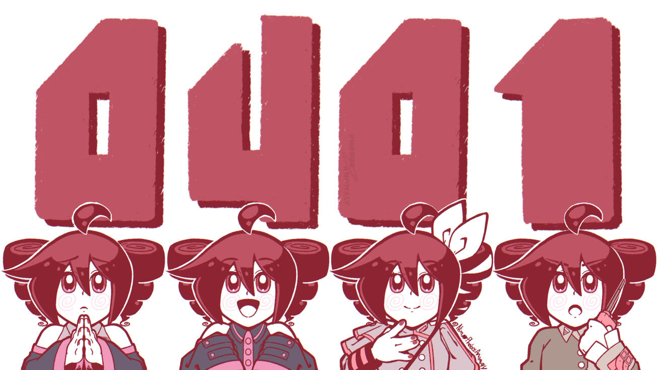 (Personal Work) A set of icons featuring all of Kasane Teto's designs as of April 2025.