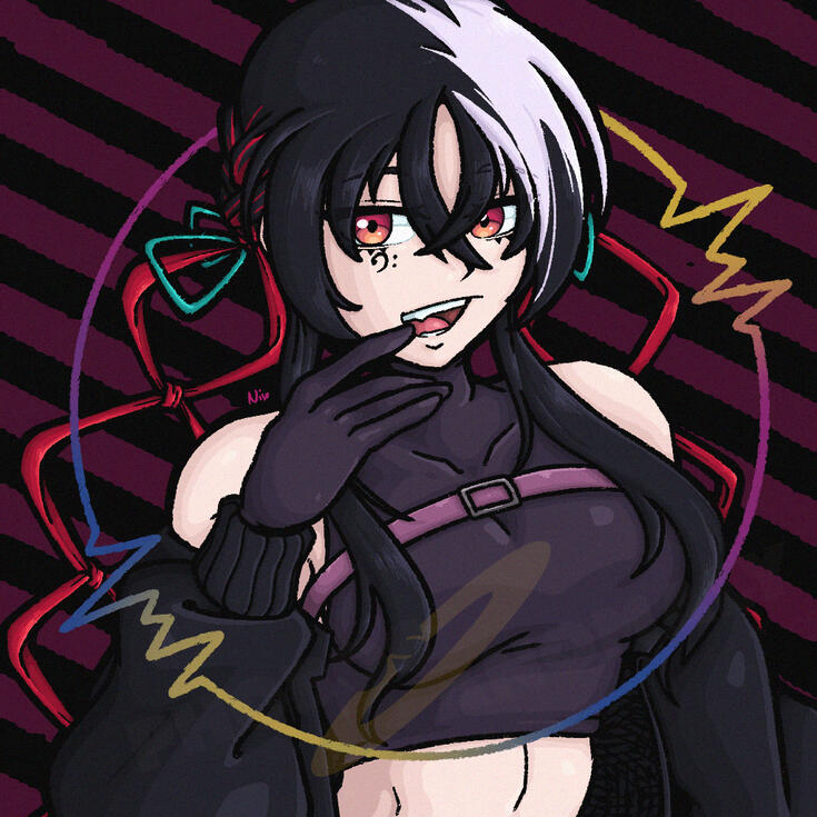 (Personal Work) Shaded Icon of VOCALOID6 character Fuiro (pre-2024)