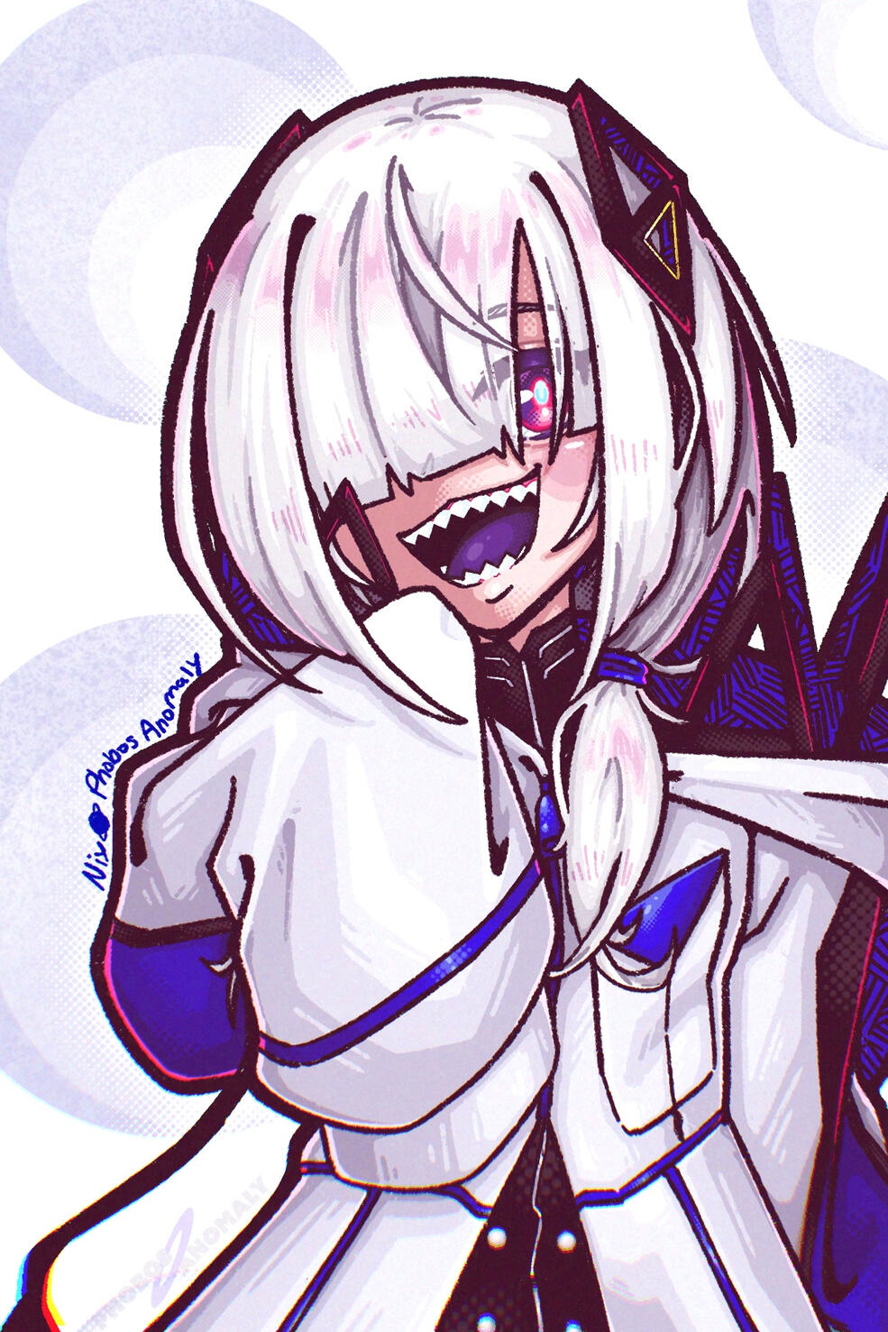 (Personal Work) Shaded Illustration of CeVIO AI character KAFU, based on a fan design.